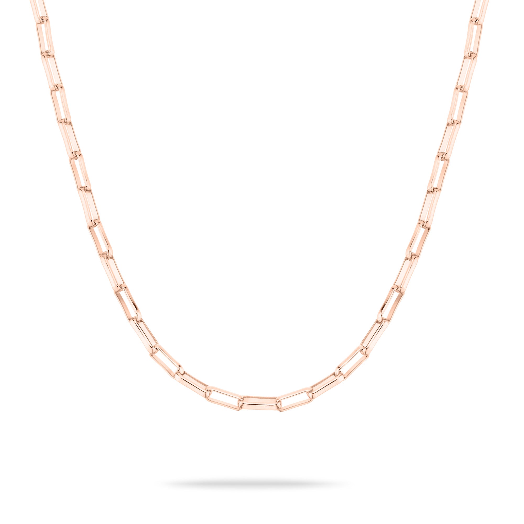Die Tamaris Halskette - Modern Layering verfügt über roségoldene, längliche, rechteckige Glieder - ideal für die Kombination mit Ihren Lieblingsketten mit Anhänger. Von Tamaris.