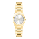 Die Tamaris Armbanduhr - The Cool One begeistert mit silbernem Zifferblatt, goldenen Stundenmarkierungen und elegantem Metallarmband - das stilvolle Damenmodell von Tamaris.