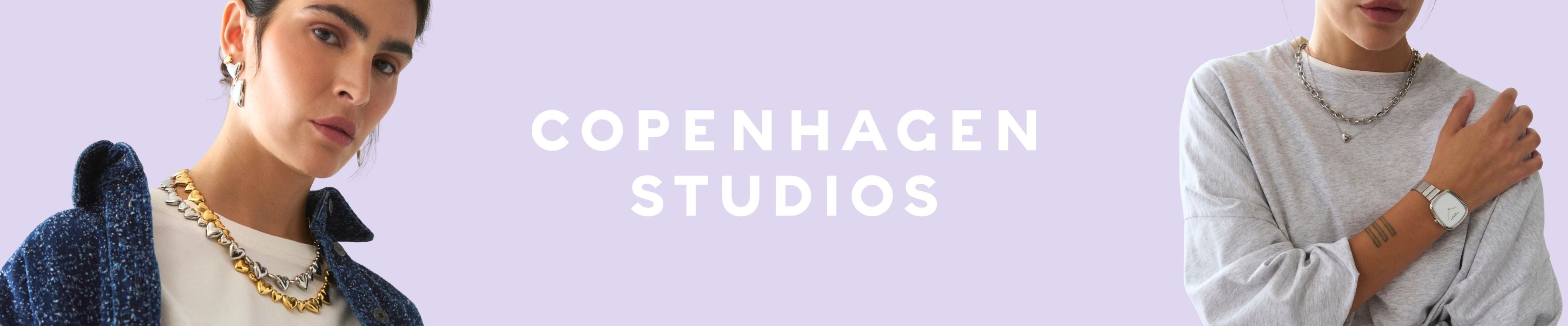Copenhagen Studios Schmuck und Uhren – Statement-Kette und Armbanduhren im modernen minimalistischen Design.