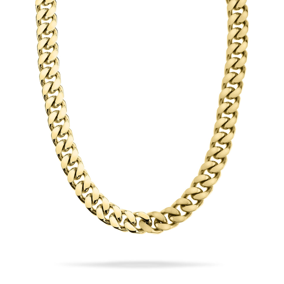 Liebeskind Berlin Halskette aus einer groben Chunky Chain in der Farbe gold; Produktbild