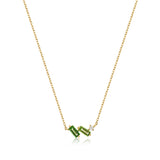 Ania Haie Halskette – Tourmaline and White Sapphire