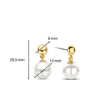Ti Sento Milano Ohrhänger – The Elegant Pearl Pendant