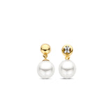 Ti Sento Milano Ohrhänger – The Elegant Pearl Pendant