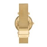 Fossil Armbanduhr – The Golden Milanaise