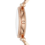 Fossil Armbanduhr - Carlie Classic in der Farbe roségold Seitenansicht