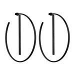 Liebeskind Berlin Creole mit abnehmbarem Stab, in der Farbe schwarz; Produktbild