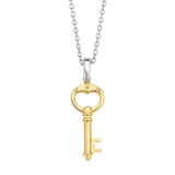 Ti Sento Milano Halskette - The Golden Key mit Schlüsselanhänger; bicolor Produktbild