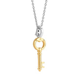 Ti Sento Milano Halskette - The Golden Key mit Schlüsselanhänger; bicolor Produktbild