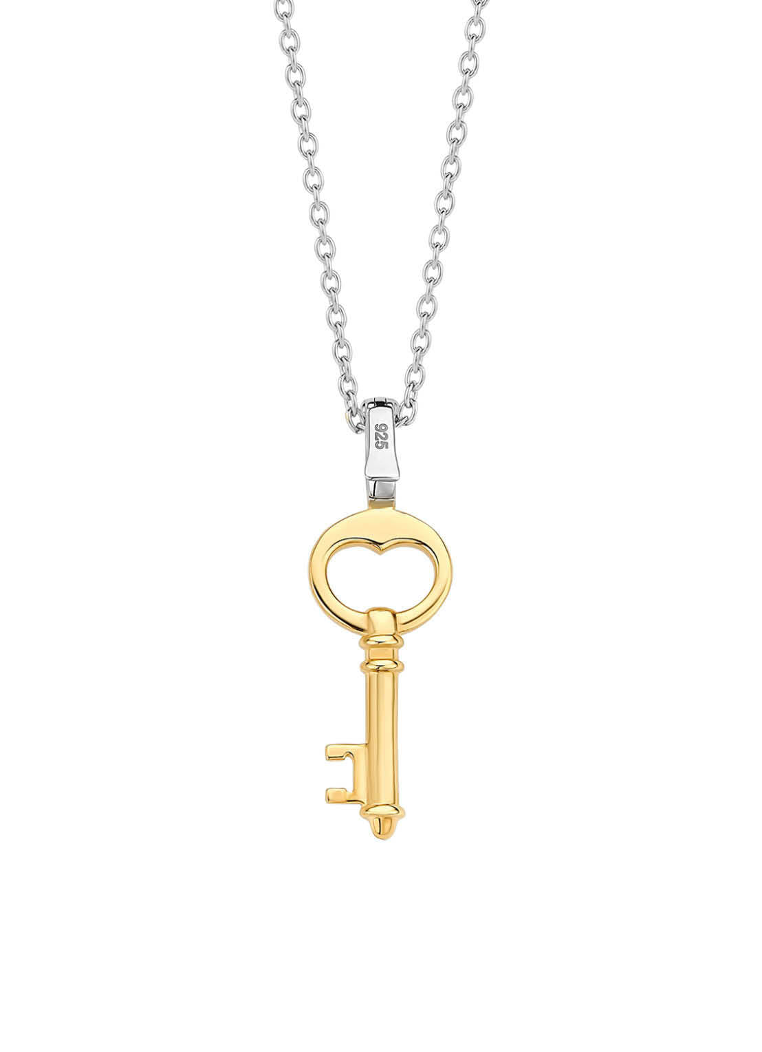 Ti Sento Milano Halskette - The Golden Key mit Schlüsselanhänger; bicolor Produktbild