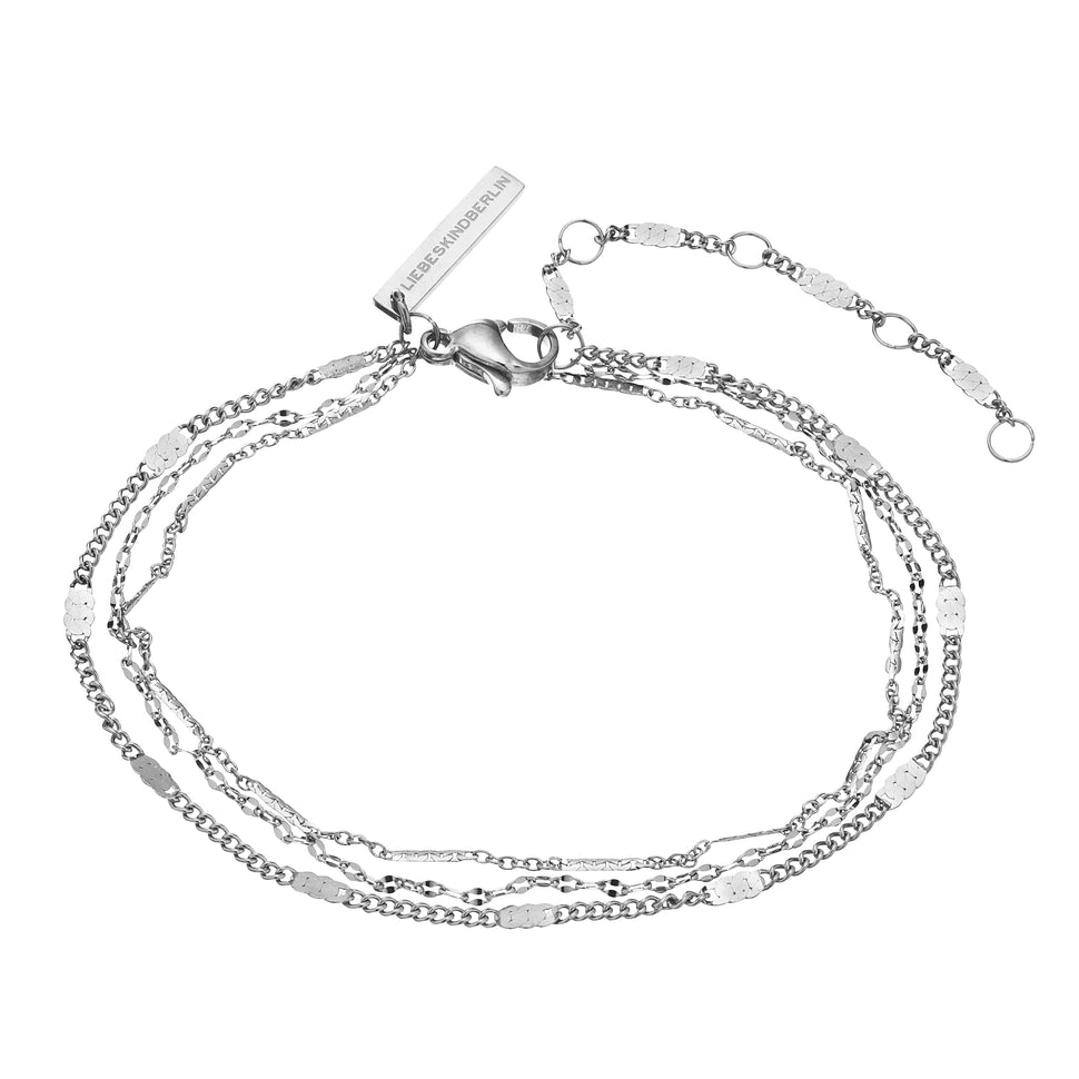 Liebeskind Berlin Armband - Layer Me in der Farbe silber Produktbild