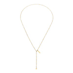 Liebeskind Berlin Halskette; individuell anpassbare Y-Kette in der Farbe gold Produktbild