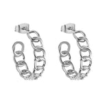 Liebeskind Berlin Creole - Chunky Chain in der Farbe Silber -  Produktbild 