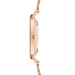 Liebeskind Berlin Armbanduhr - Keep Loving mit austauschbarem Edelstahlarmband; in der Farbe roségold Seitenansicht