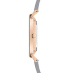 Liebeskind Berlin Armbanduhr - Keep Loving mit austauschbarem Lederarmband; in der Farbe roségold Seitenansicht