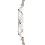 Liebeskind Berlin Armbanduhr - Keep Loving mit austauschbarem Lederarmband; in der Farbe silber Seitenansicht