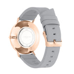 Liebeskind Berlin Armbanduhr - Keep Loving mit austauschbarem Lederarmband; in der Farbe roségold Rückansicht