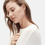 Liebeskind Berlin Ohrstecker - Keep Loving in der Farbe gold Tragebild