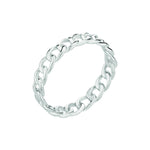 Liebeskind Berlin Ring - Chunky Chain in 54 in der Farbe silber Produktbild