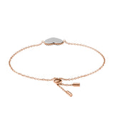 Fossil Armband - The Rosè Love mit gravierbarem Herz in der Farbe roségold Produktbild