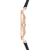 Liebeskind Berlin Armbanduhr - The Basic mit austauschbarem Lederarmband in der Farbe roségold Seitenansicht