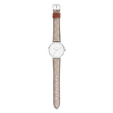 Tamaris Armbanduhr – The Beige Logo Leather