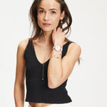 Tamaris Beads-Armband mit Herzanhänger in der Farbe gold Tragebild