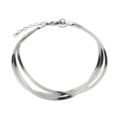 Liebeskind Berlin Fußkette - Snake Chain; Layering Fußkettchen in der Farbe silber Produktbild
