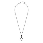 Liebeskind Berlin Halskette - Geometric mit grafischen Elementen in der Farbe schwarz Produktbild