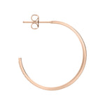 Liebeskind Berlin Creole mit "LIEBESKIND" Gravur in der Farbe roségold; Größe 30 Seitenansicht