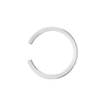 Liebeskind Berlin Ear Cuff - Basic; Creole in der Farbe silber Seitenansicht