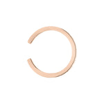 Liebeskind Berlin Ear Cuff - Basic; Creole in der Farbe roségold Seitenansicht