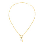 Liebeskind Berlin Halskette - The Pearl; Gliederkette mit Baroque Pearl in der Farbe gold Produktbild