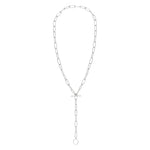 Liebeskind Berlin Halskette - The T-bar mit flexiblem T-Bar Verschluss in der Farbe silber Produktbild