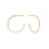 Ania Haie Creole – White Enable Hoop