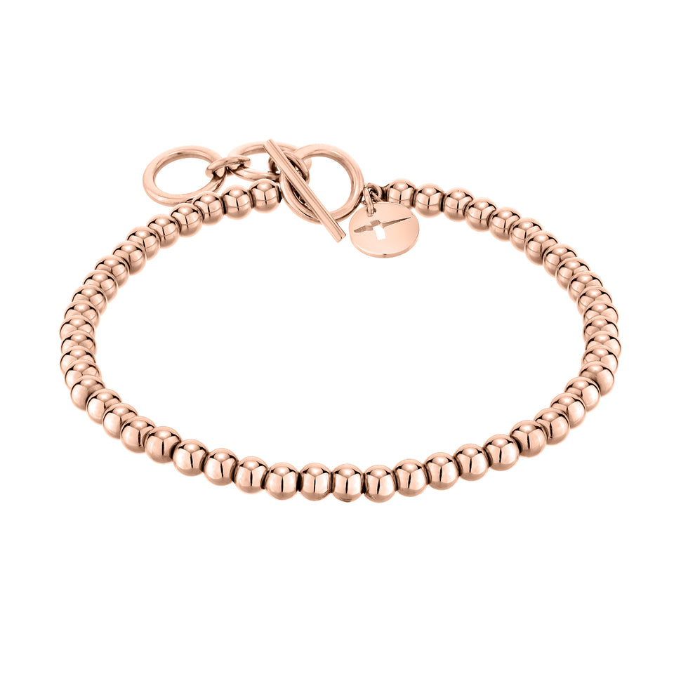 Tamaris Armband mit Kugelkette in der Farbe roségold Produktbild