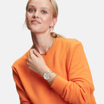 Tamaris Armband mit Kugelkette in der Farbe gold Tragebild