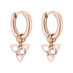 Tamaris Creole - Flower; individuell anpassbar mit Blütenanhänger und Zirkoniastein in der Farbe roségold Produktbild