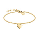 Tamaris Beads-Armband mit Herzanhänger in der Farbe gold Produktbild