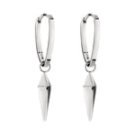 Liebeskind Berlin Creole mit geometrischen Pendulum-Anhänger in der Farbe silber Produktbild