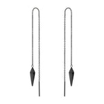 Liebeskind Berlin Ohrhänger mit geometrischem Pendulum-Anhänger in der Farbe schwarz Produktbild