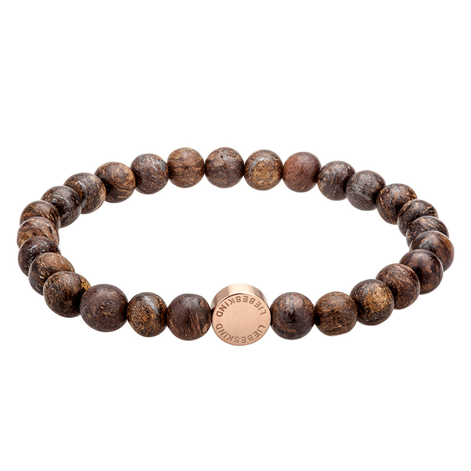 Liebeskind Berlin Armband bestehend aus Bronzit Halbedelsteinbeads; Produktbild