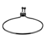 Liebeskind Berlin Armband bestehend aus einer Kette und einer minimalistischen Stab-Verzierung in der Farbe schwarz; Produktbild