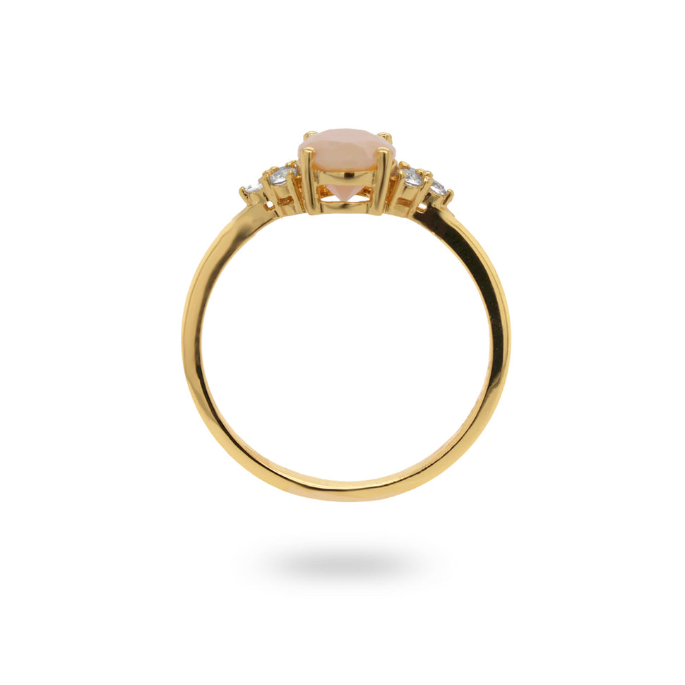 24KAE Ring – The Vintage Oval Stone in 54 - Cool | Time