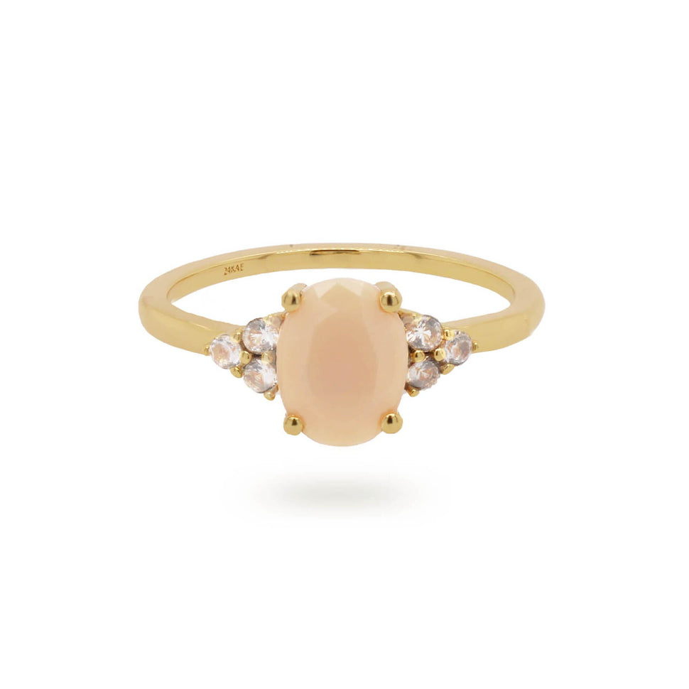 24KAE Ring – The Vintage Oval Stone in 54 - Cool | Time