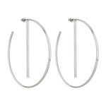 Liebeskind Berlin Creole mit abnehmbarem Stab, in der Farbe silber; Produktbild