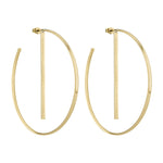 Liebeskind Berlin Creole mit abnehmbarem Stab, in der Farbe gold; Produktbild