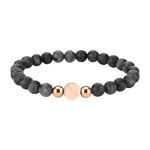 Liebeskind Berlin Armband bestehend aus schwarzen Quarzbeads; Produktbild