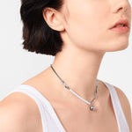 Liebeskind Berlin Armband bestehend aus mehreren Kettenarten, in der Farbe silber; Produktbild