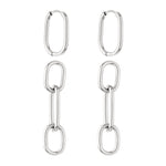 Liebeskind Berlin Creole mit variablen Anhängern in der Farbe silber Zusatzbild