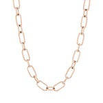 Liebeskind Berlin Halskette mit großen Kettengliedern in der Farbe roségold Produktbild